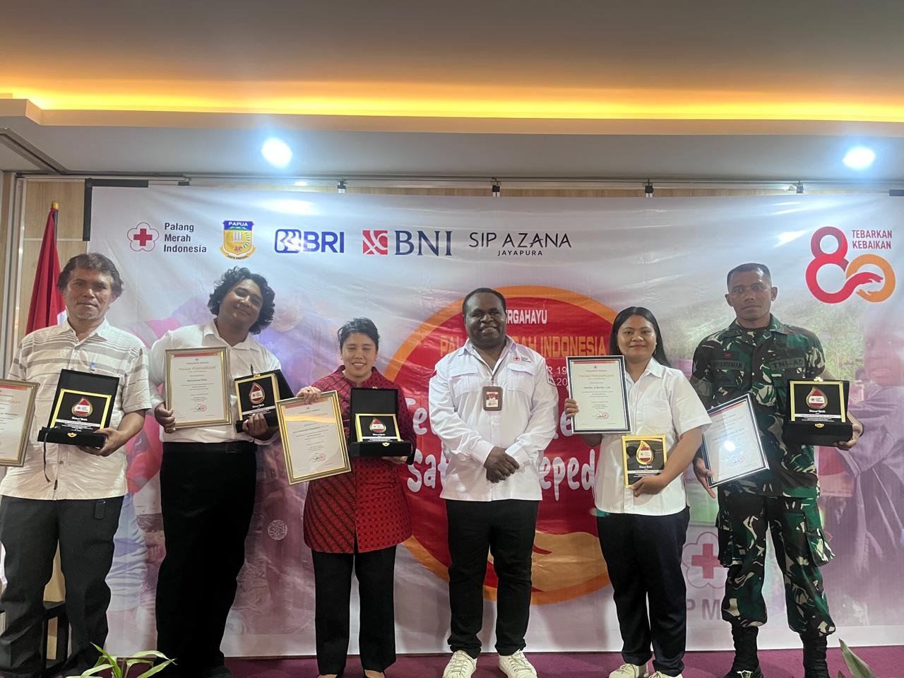 Peringatan HUT Ke-80 PMI, Ajang Apresiasi dan Kebaikan di Papua