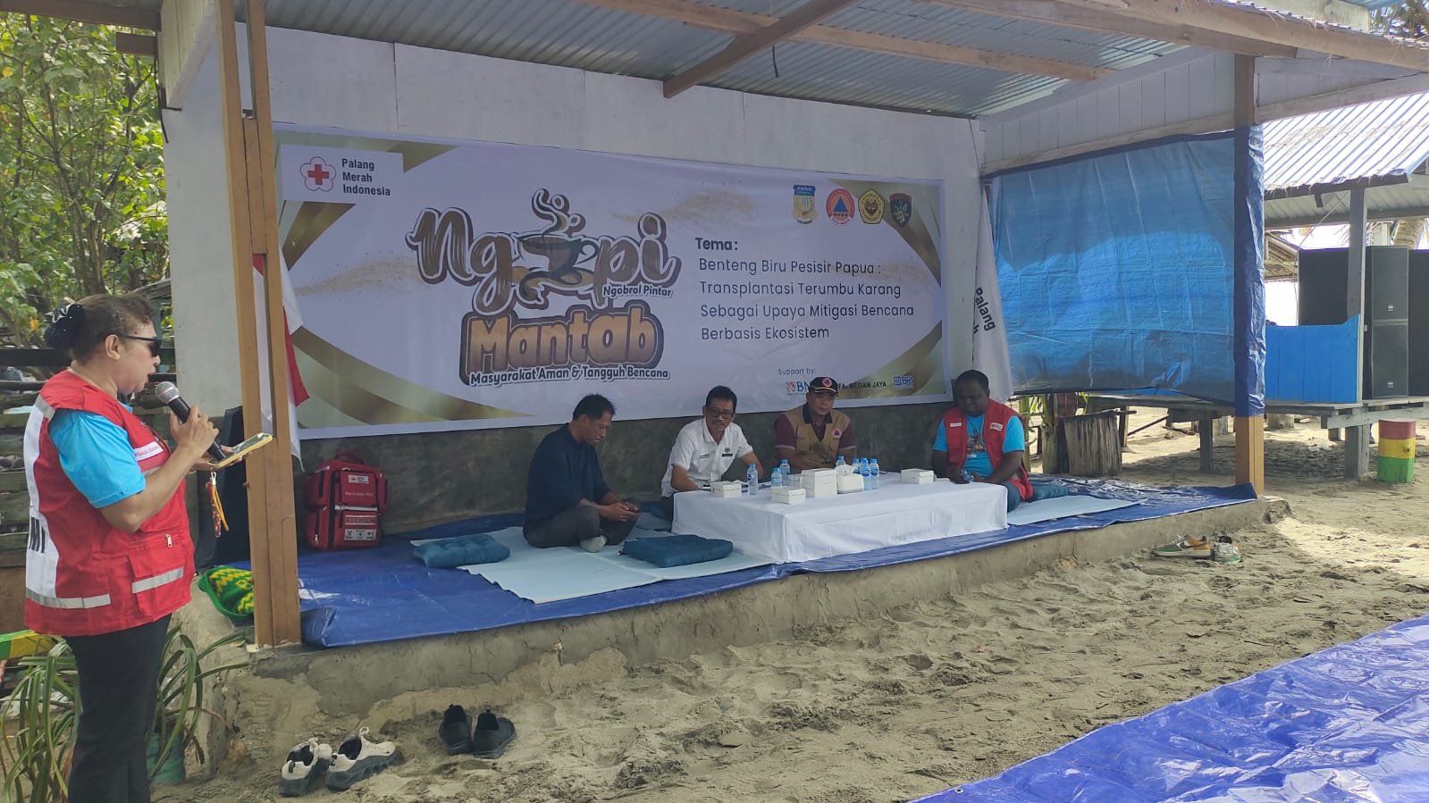 NGOPI MANTAB PMI PROVINSI PAPUA LAHIRKAN GERBANG TERANG