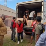 PMI BERIKAN 5 LAYANAN, RESPONS KEBAKARAN DOK 5 BAWAH JAYAPURA