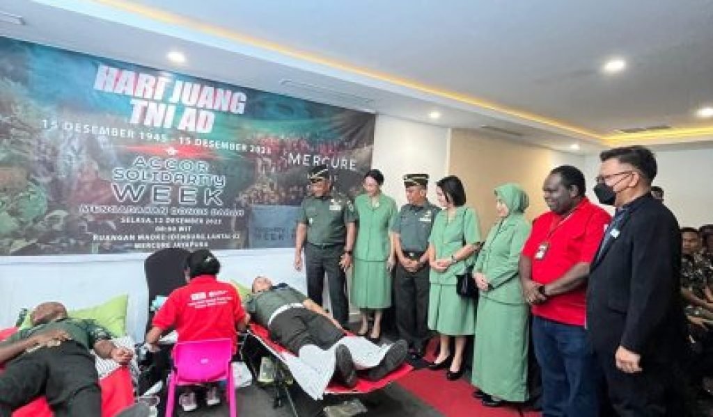 DONOR HARI JUANG TNI